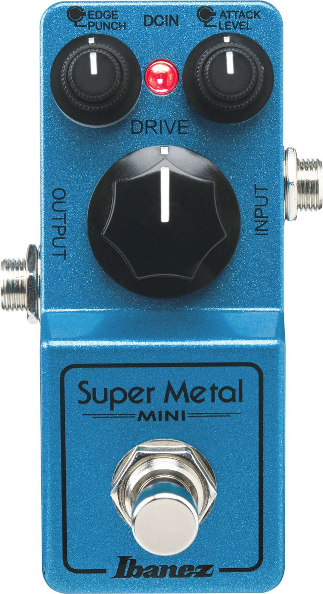 Ibanez Smmini Super Metal Serie Mini Pedale Effetto