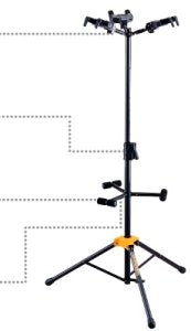 Hercules Gs432B Supporto X 3 Chitarre