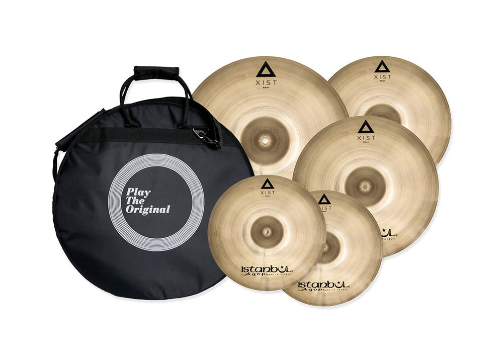Istanbul Agop Cartone 4 XIST Brilliant (IXBS4SP) + splash + borsa