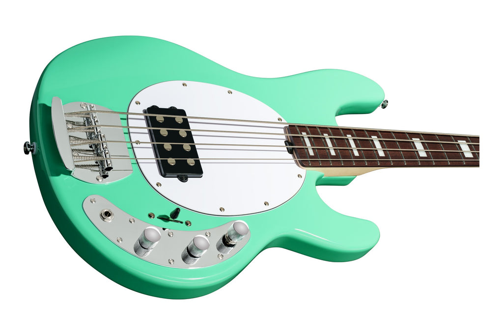 Sterling by MusicMan StingRay Plus RAY4X Seafoam Green