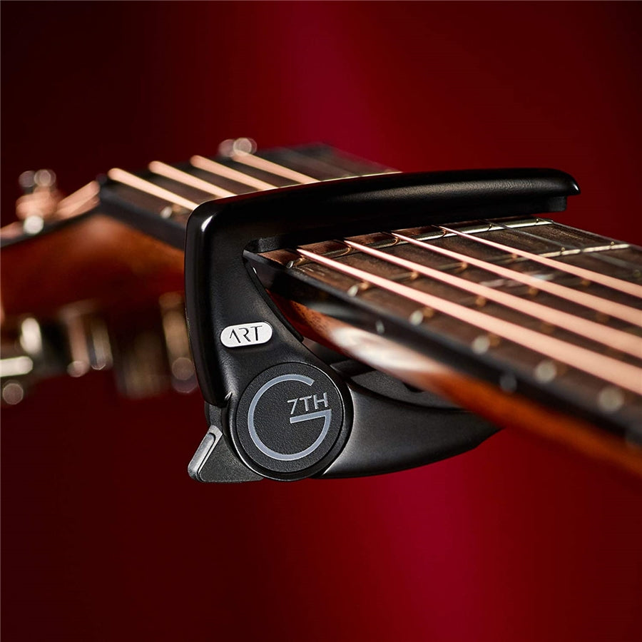 G7th Performance 3 ART 6 String Satin Black Capo
