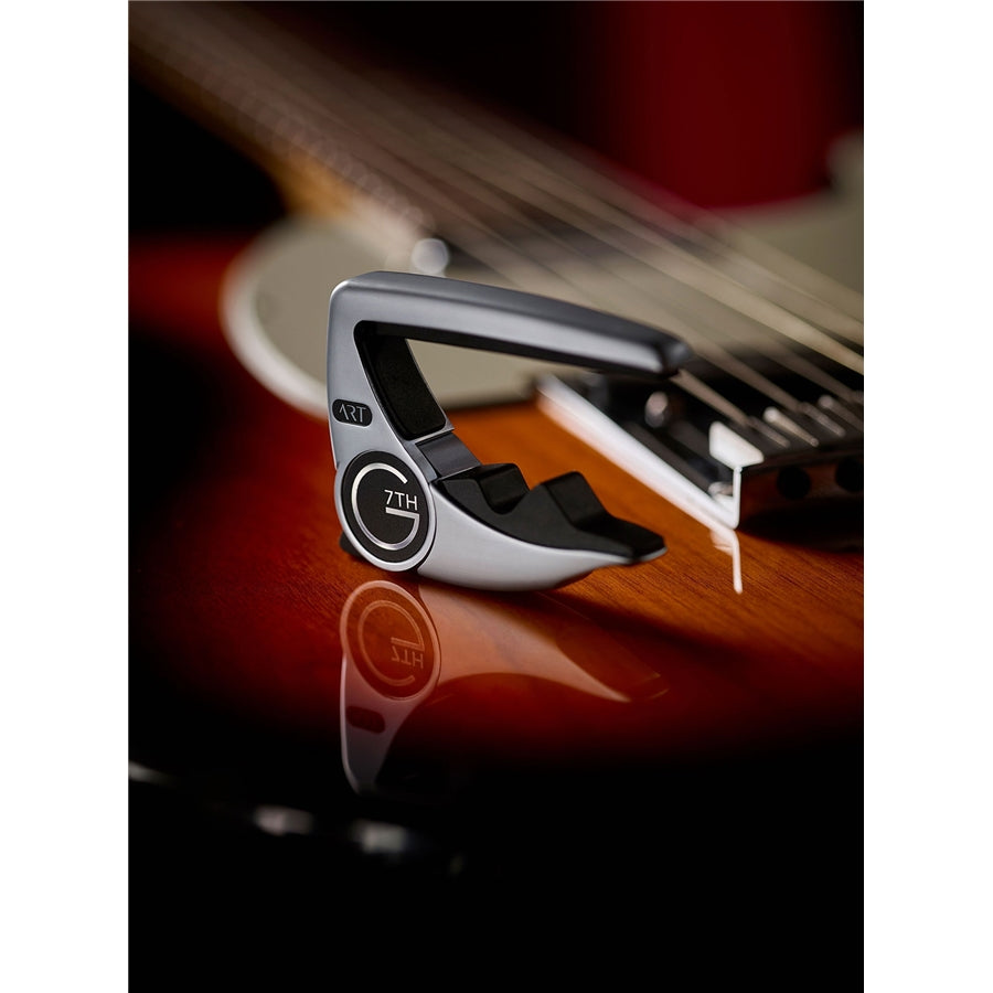G7th Performance 3 ART 6 String Silver Capo