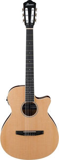 Ibanez Aeg7Tnnt  Chitarra Classica Amplificata Cutaway Natural