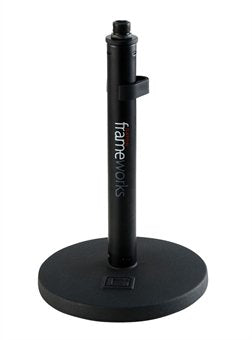 Gator Stand Da Tavola A Base Rotonda Da 6' Per Microfono