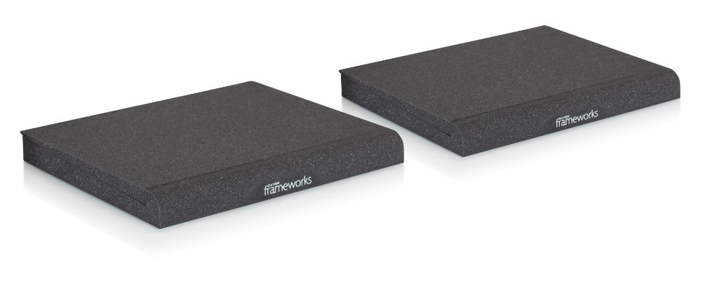 Gator GFWISOPADSM Coppia di Pad Isolanti per Studio Monitor 8' Large