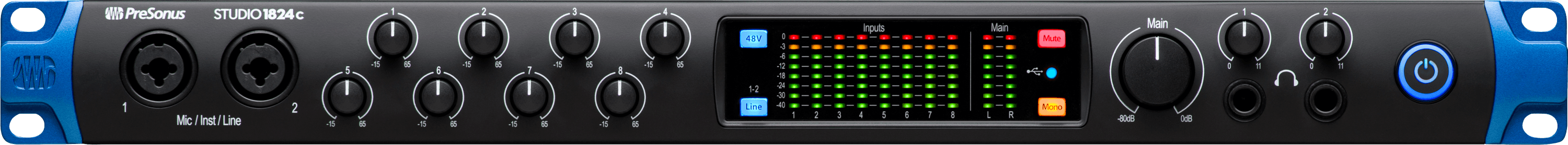Presonus Studio 1824C Interfaccia Audio Usb-C