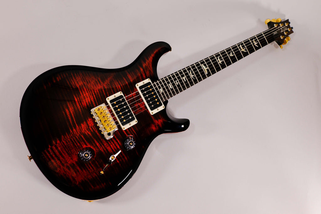 Prs Custom 24 Pattern Thin 10-Top Fire Smokeburst