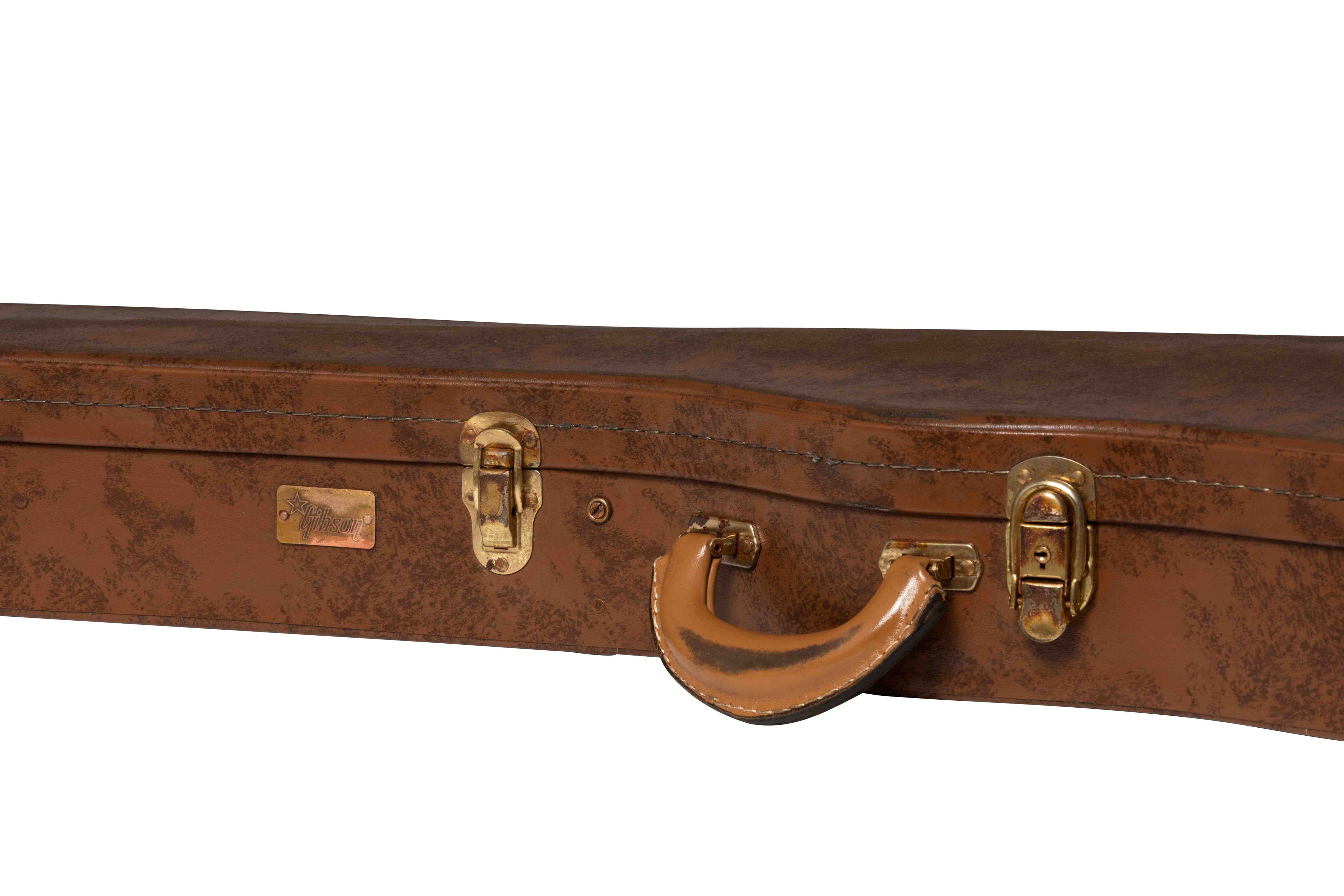 Gibson Accessories ASLFTCASE-5L-LPS-AG Lifton Historic Hardshell Case Les Paul Brown/Pink Aged