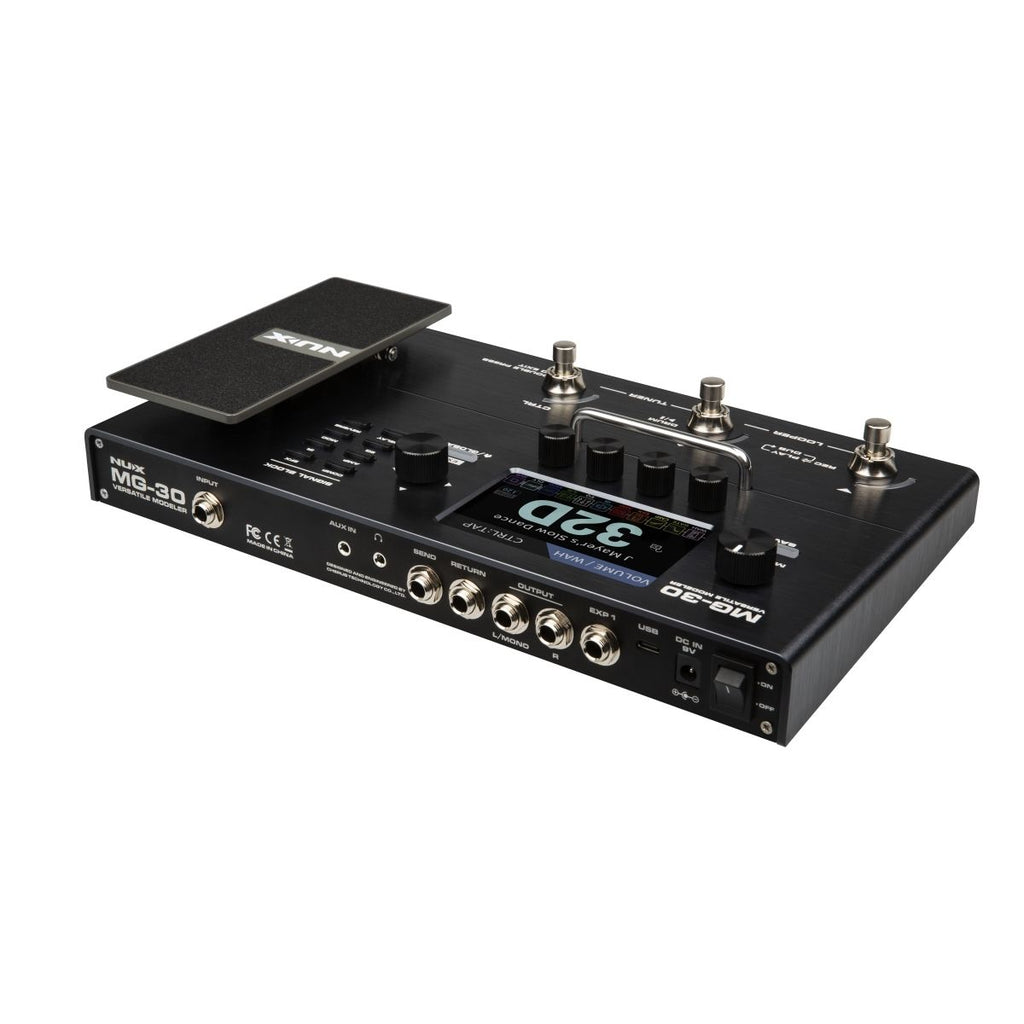 Nux MG30 Modeler Pedal for Guitar and Bass