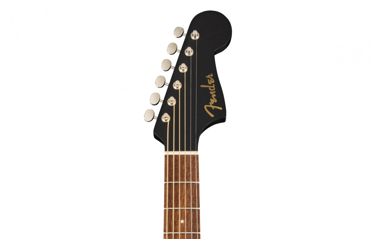 Fender Joe Strummer Campifire Matte Black Chitarra Acustica