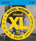 D'Addario Exl125 Muta Corde Per Chitarra Elettrica 09-46