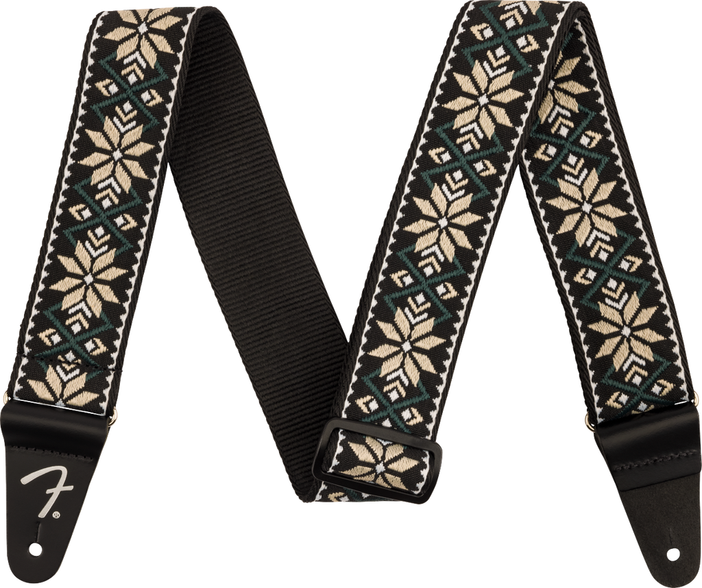 Fender Tracolla  2' Pasadena Woven Strap Yellow Snowflake