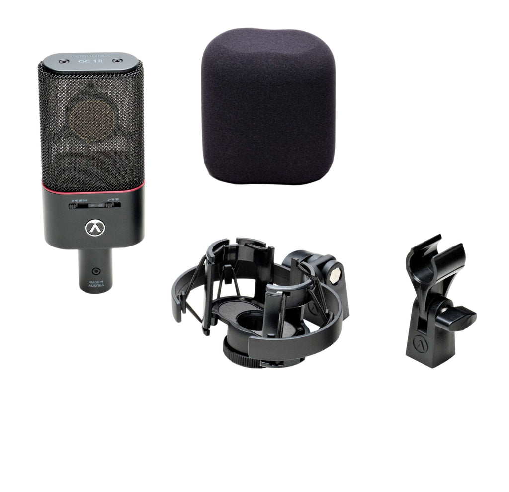 Austrian Audio OC818 STUDIO SET - Complete Studio Microphone System - Black