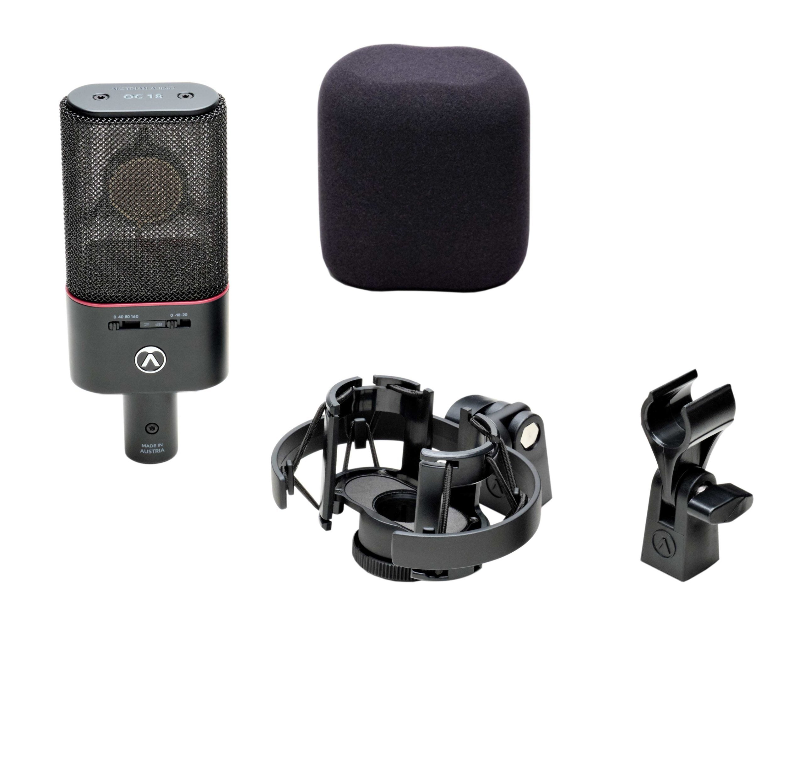 Austrian Audio OC818 STUDIO SET - Complete Studio Microphone System - Black