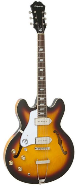 Epiphone Limited Edition Casino Vintage Sunburst Mancina Left Hand