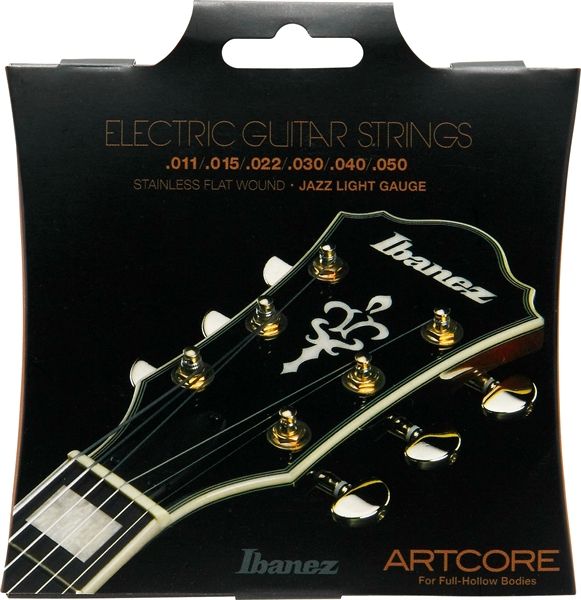 Ibanez Muta Corde Per Elettrica Flat Wound Jazz Light 11-50