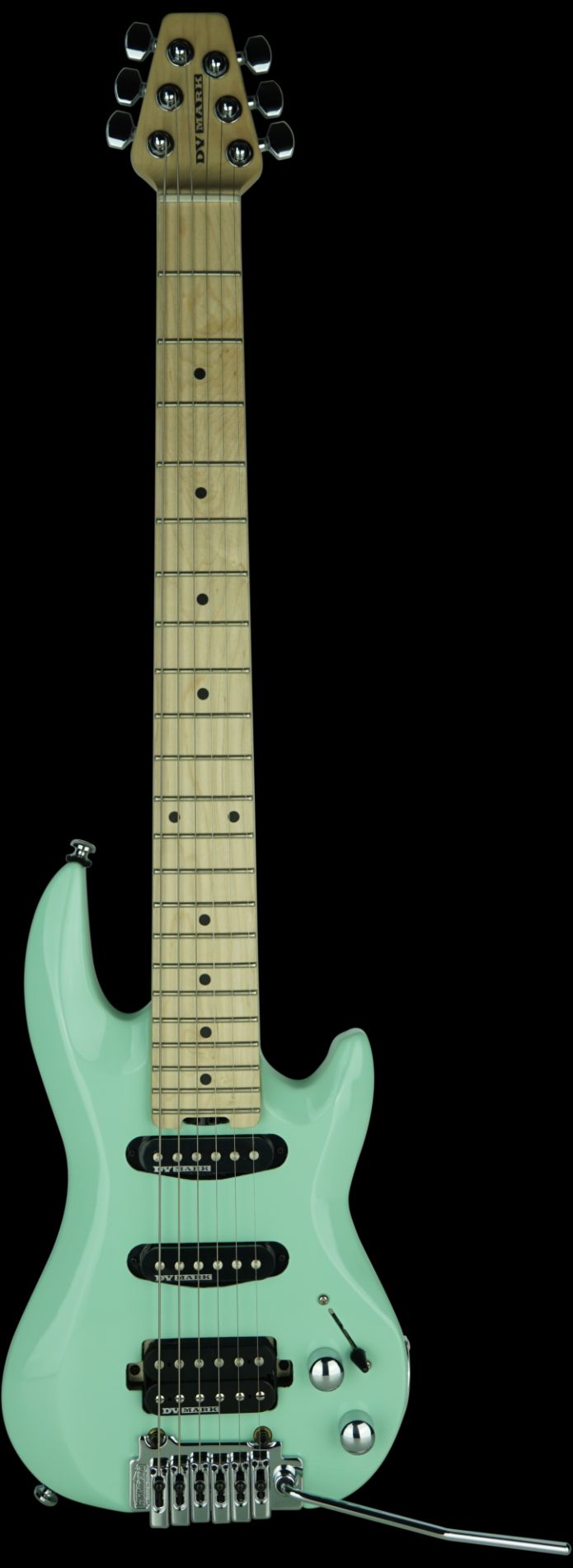 Dv Mark Little Guitar F1 Carribean Green