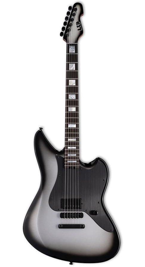 LTD LTD JD-I - Joe Duplantier Signature - Silver Sunburst - c/astuccio
