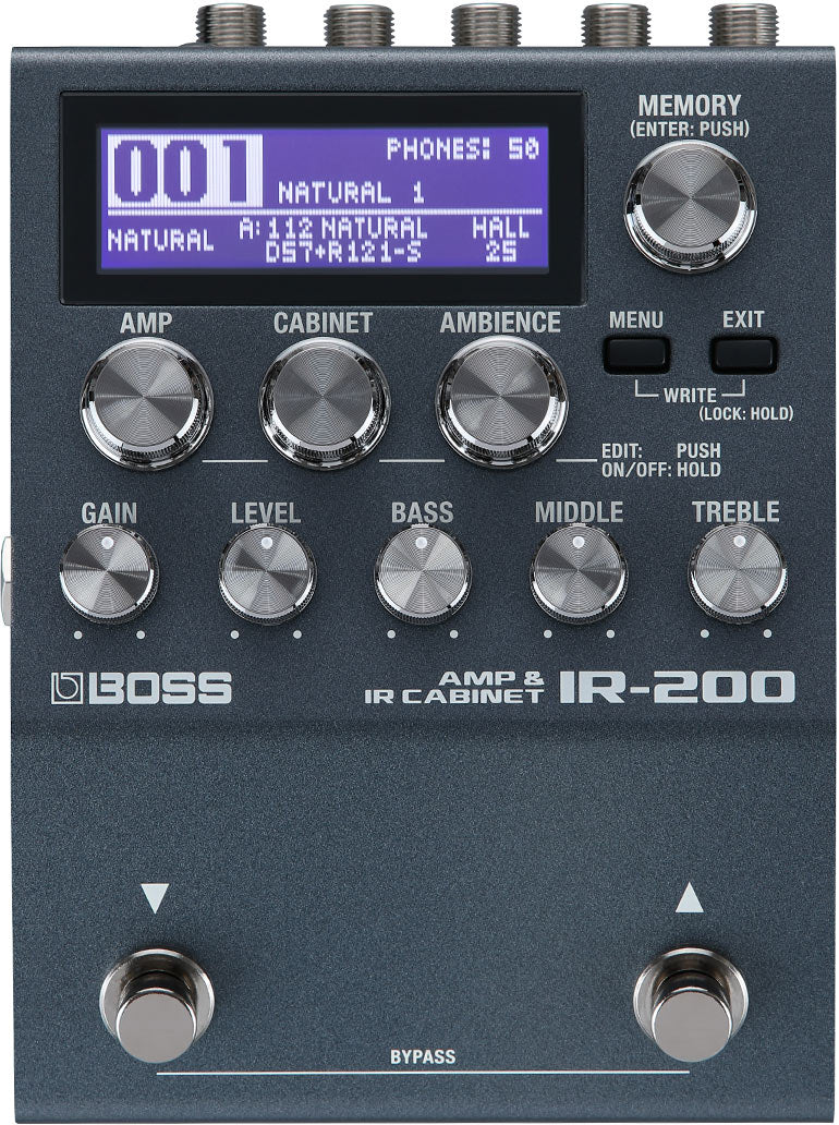 Boss IR200 Direct Amp e IR Power