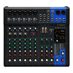 Yamaha Mg12Xuk Mixer 12 Canali Usb con Alimentazione Phantom ed Effetti