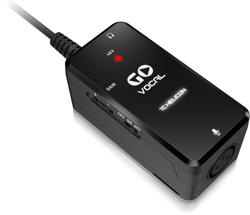 Tc Helicon Go Vocal Scheda Audio E Preamp Vocale Per Mobile