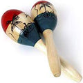 Gewa Maracas Club Salsa Wood 19 cm
