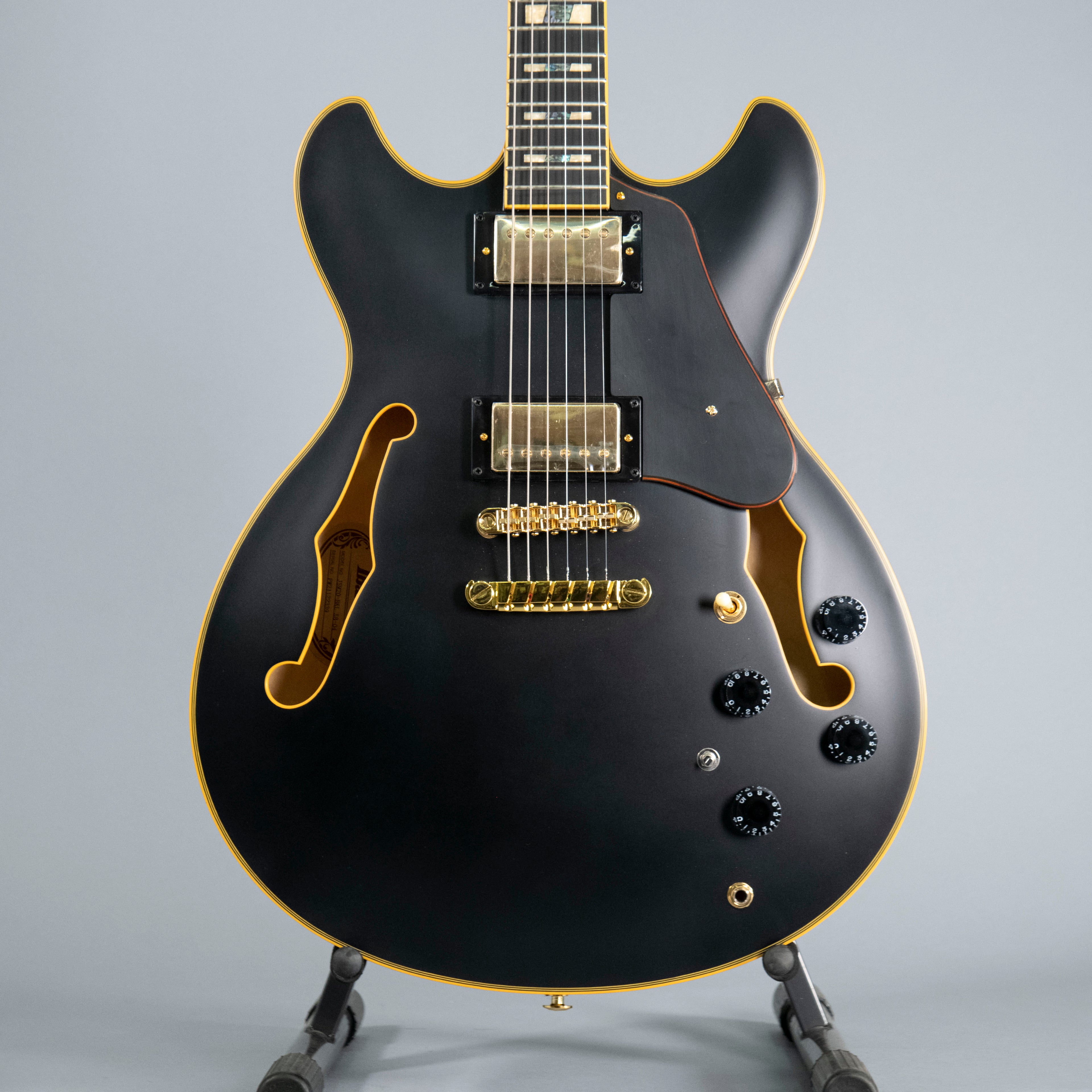 Ibanez Jsm20 J Scofield Black Low Gloss