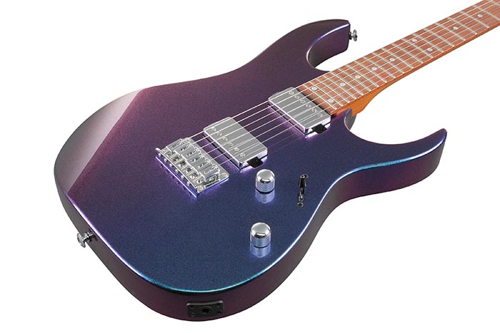 Ibanez Grg121Sp Blue Metal Chameleon Chitarra Elettrica