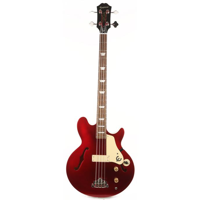 Epiphone Jack Casady Bass Sparkling Burgundy Basso Semiacustico