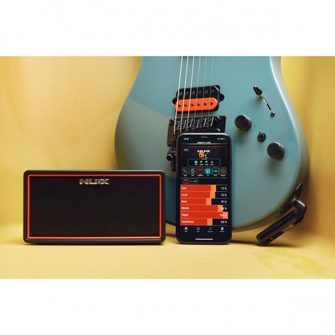Nux Mighty Air Mini Combo Wireless 10w for Guitar and Bass with Bluetooth