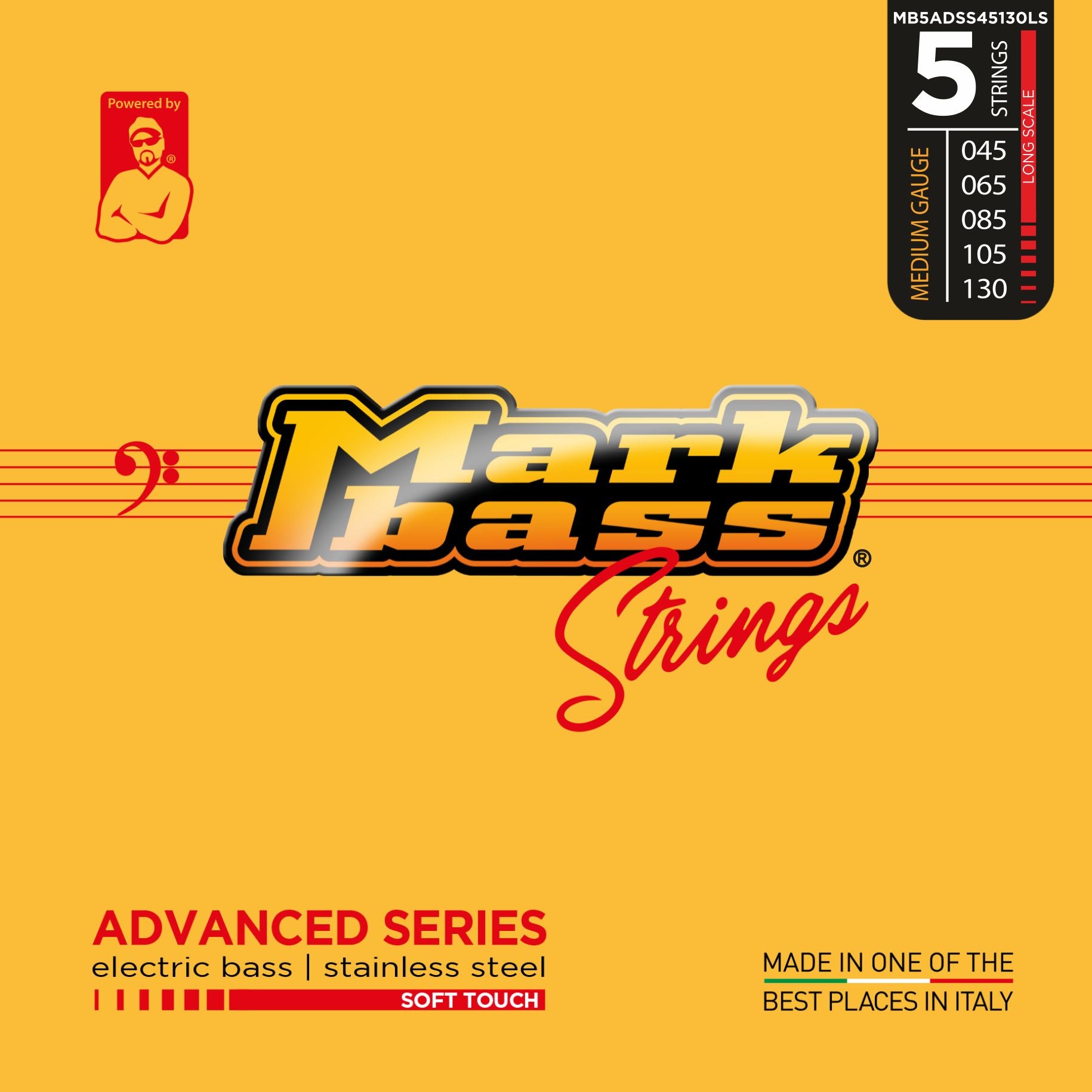 Markbass Soft Touch Electric Bass Stainless Steel 45-130