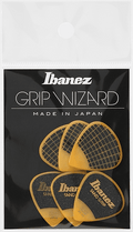Ibanez Set 6 Plettri Sand Grip Gialli