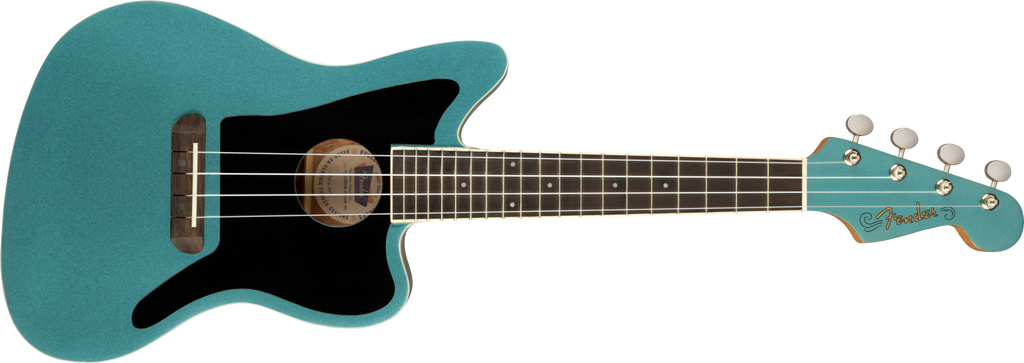 Fender Fullerton Jazzmaster Uke Concert Ukulele Tidepool