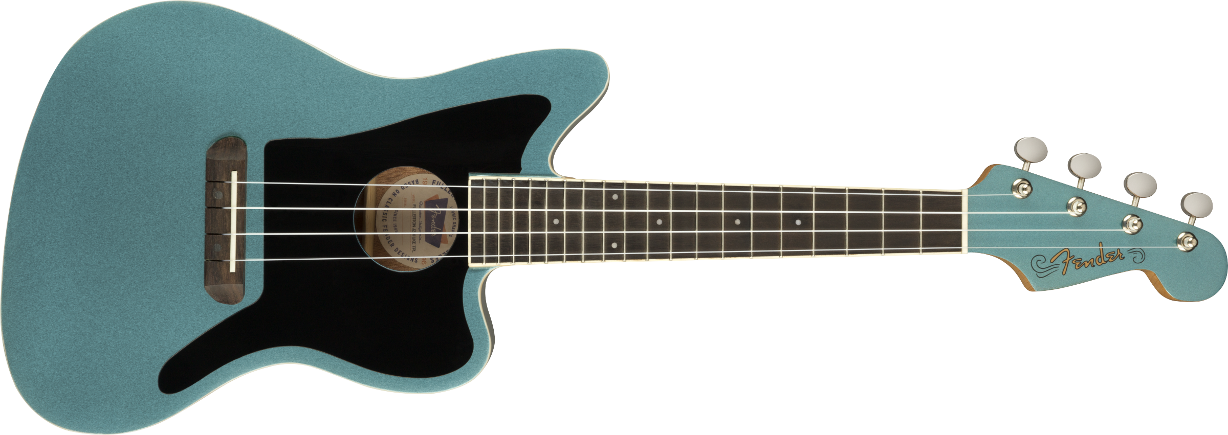 Fender Fullerton Jazzmaster Uke Concert Ukulele Tidepool