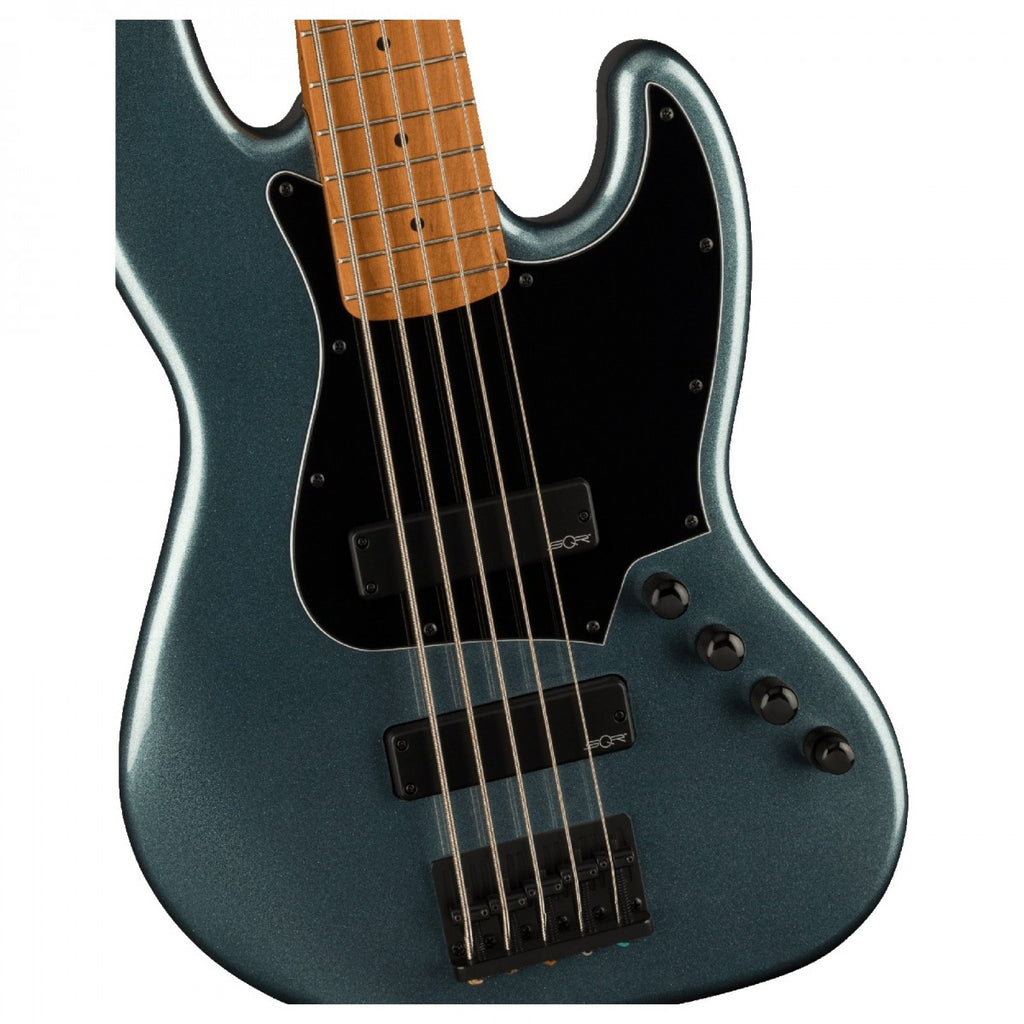 Squier Contemporary Active Jazz Bass Hh V Gunmetal Metallic