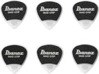 Ibanez Set 6 Plettri Sand Grip Bianchi da 0,8 mm di Spessore