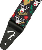 Fender Ugly Christmas Sweater Strap Reindeer Tracolla Natalizia
