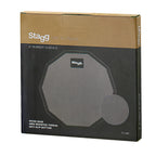 Stagg Pad Allenamento Decagonale 8' in Gomma sul Retro Vite per Fissaggio Asta