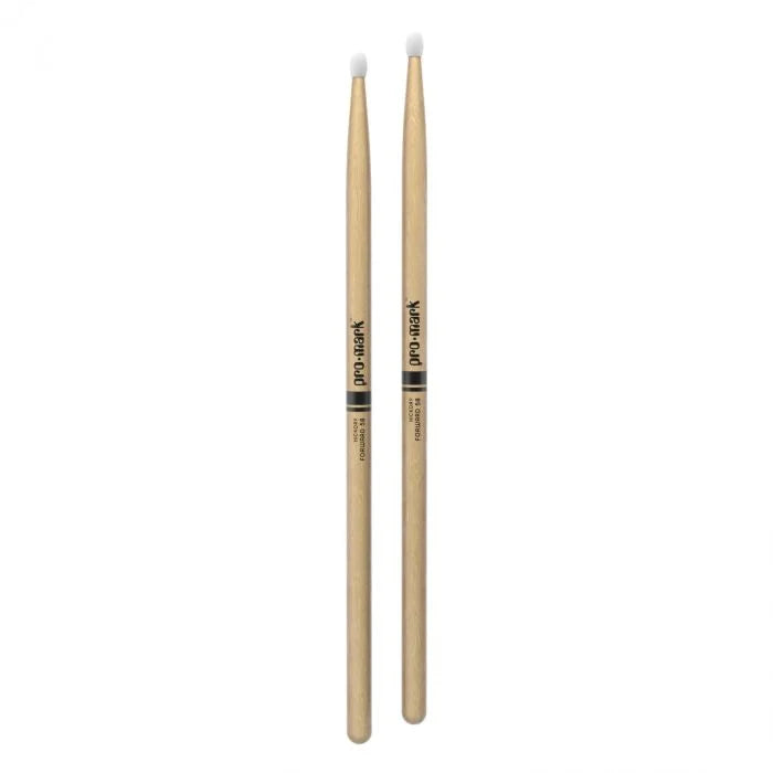 Promark  Bacchette 5B in Noce Americano Punta Ovale in Nylon