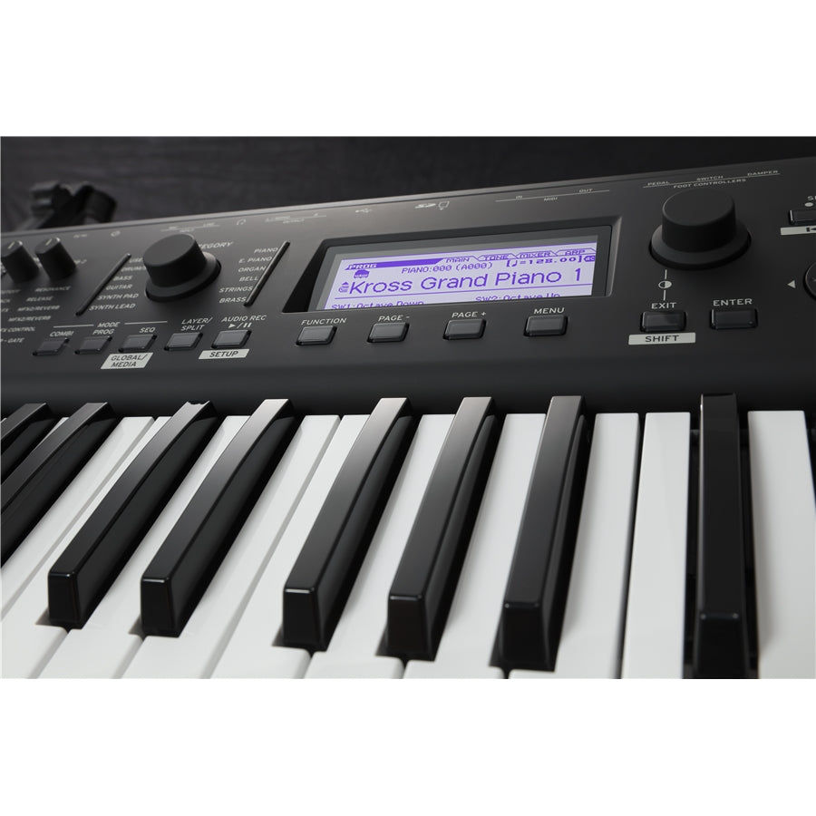 Korg KROSS 2-61 (Super Matte Black)