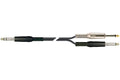 Quik Lok STR/605K-3 BK Jack Stereo/2 Jack Mono