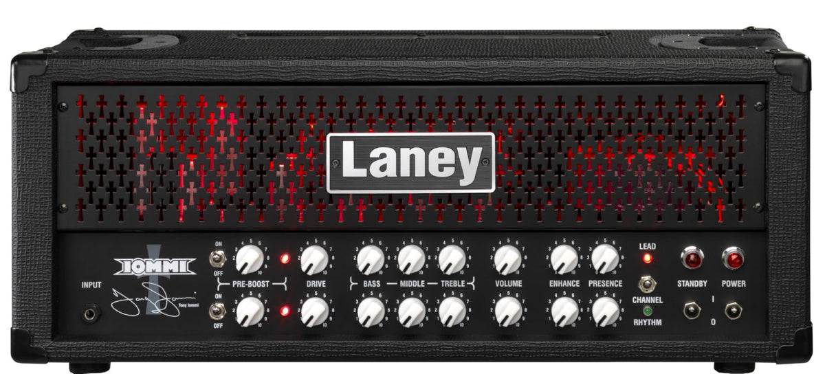 Laney TI100 - Testata valvolare - 100W - Tony Iommi Signature