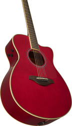 Yamaha FSCTAVT TransAcoustic FS Cutaway Ruby Red Chitarra Acustica Elettrificata