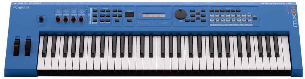 Yamaha MX61II Blue Synthesizer Keyboard