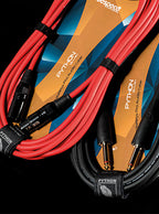 Bespeco Cavo Microfonico Mt2 Jack Mono  Rosso Fluorescente