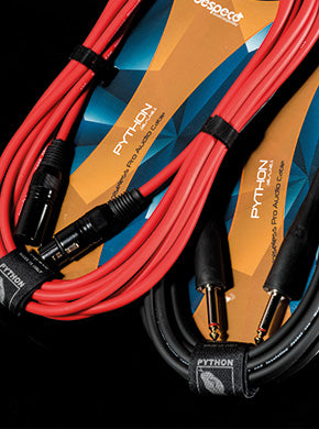 Bespeco Cavo Microfonico Mt2 Jack Mono  Rosso Fluorescente