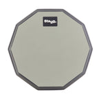 Stagg Pad Allenamento Decagonale 8' in Gomma sul Retro Vite per Fissaggio Asta