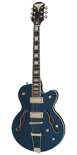 Epiphone Uptown Kat ES Sapphire Blue Metallic Semi-Hollow Guitar