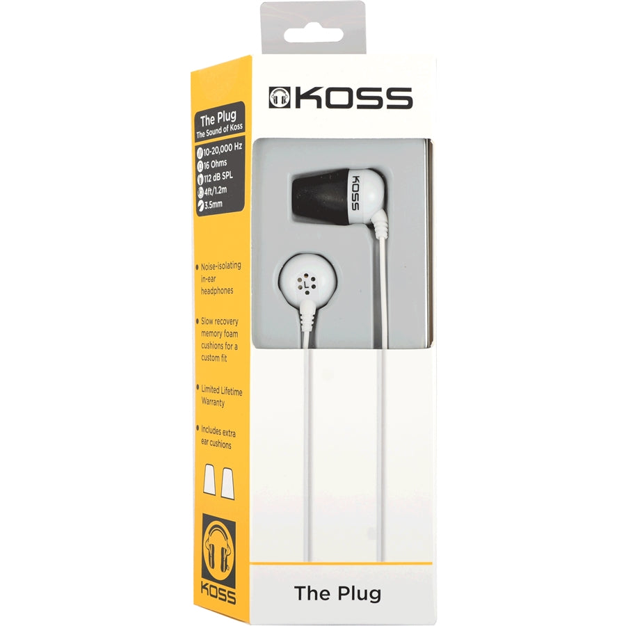 Koss THE PLUG WHITE