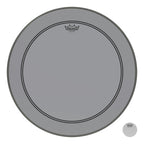 Remo Pelle Emperor Colortone 24' Smoke Trasparente per Grancassa